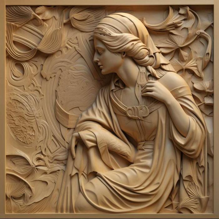 نموذج ثلاثي الأبعاد لآلة CNC 3D Art 